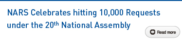 NARS Celebrates hitting 10,000 Requests under the 20th National Assembly Read more