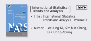 [NARS Current Issuse] Title: International Statistics: Trends and Analysis - Volume 1, Author: Lee Jung-Mi, Kim Min-Chang, Lee Dong-Young Read more