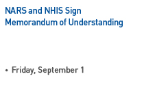 NARS and NHIS Sign  Memorandum of Understanding, On Thursday, June 13 Read more