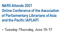 NARS Attends 2021 Online Conference of the Association of Parliamentary Librarians of Asia and the Pacific (APLAP) Read more